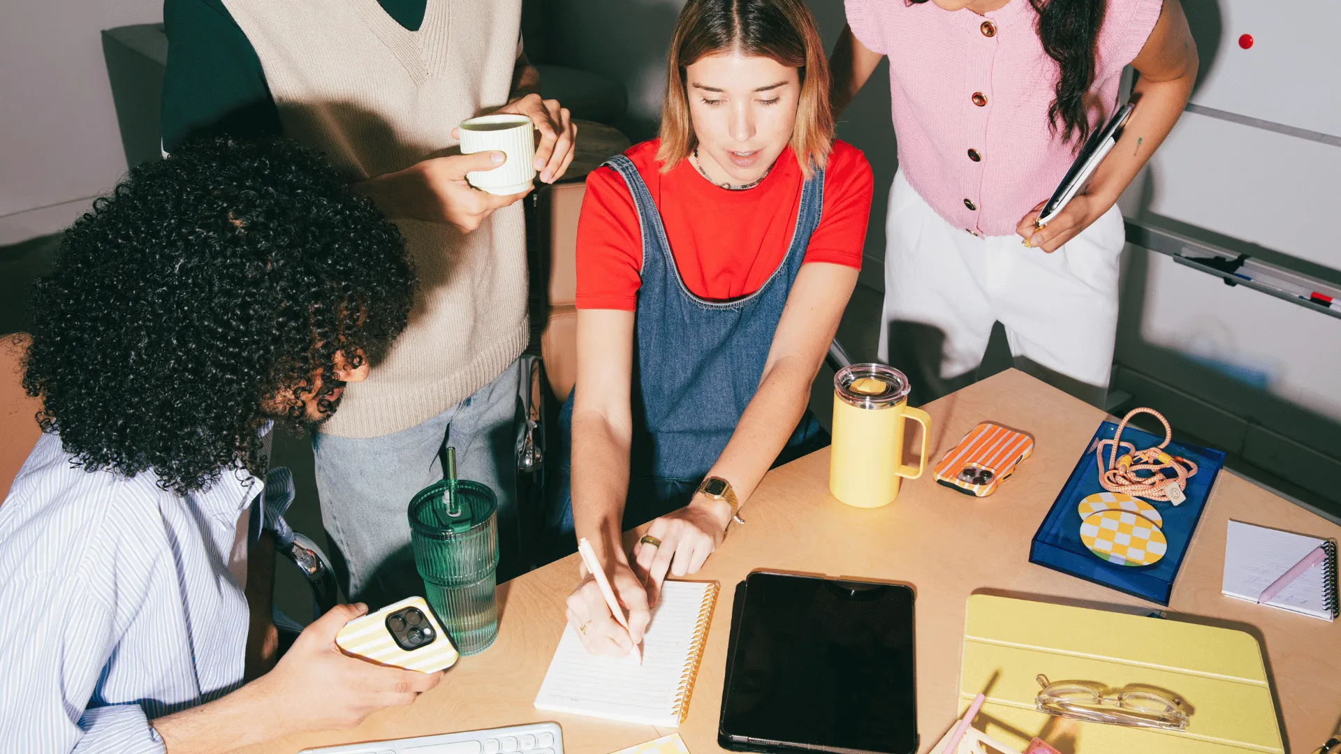 Website design pricing: planning a project on paper